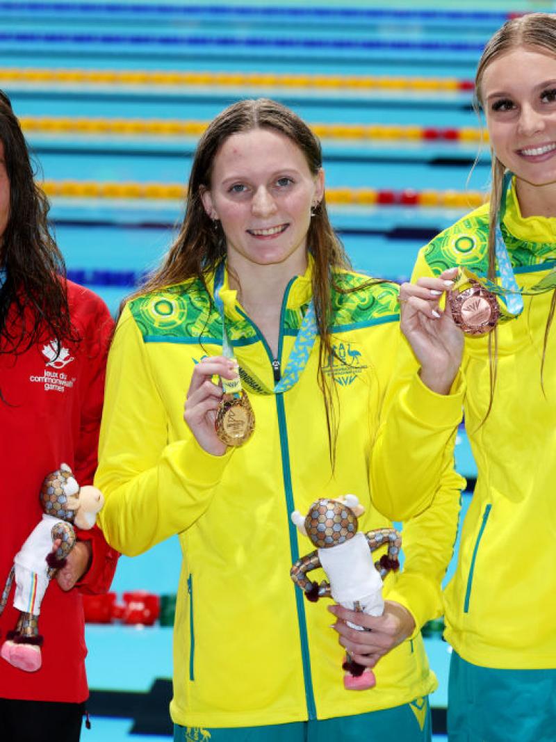 Medallists for women's 200m individual medley SM10