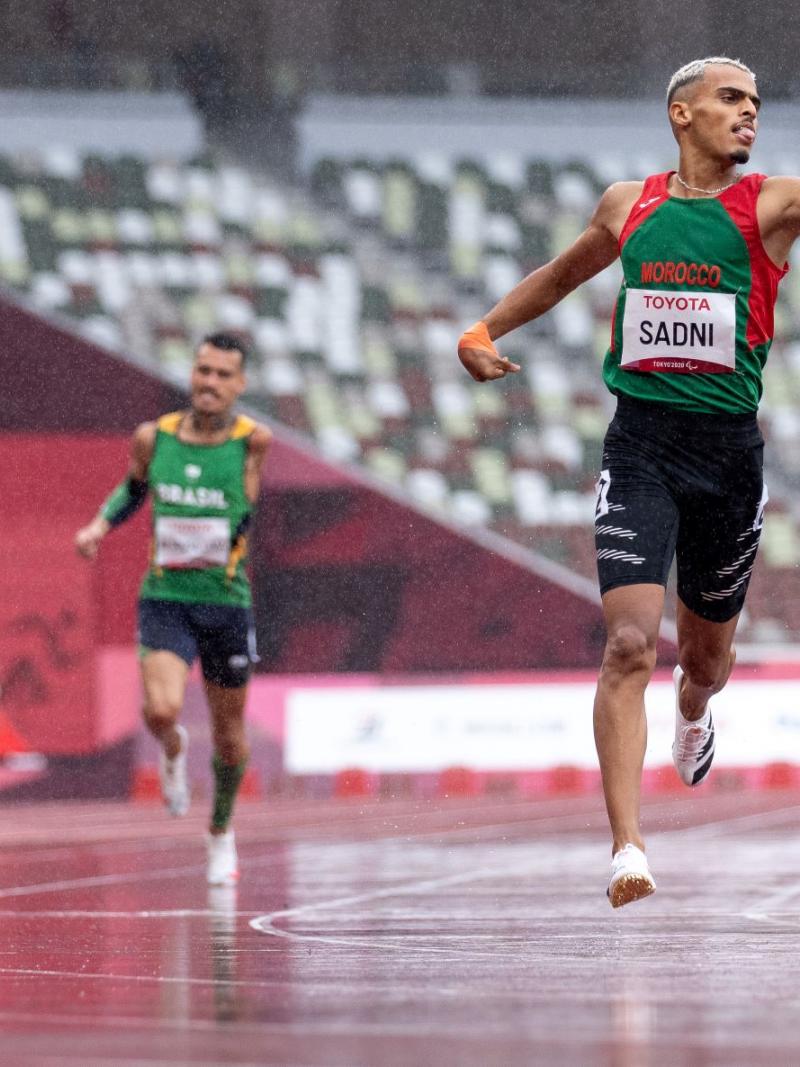 Local star and Tokyo 2020 Paralympic gold medallist Ayoub Sadni will aim at improving his time that made him Tokyo 2020 Paralympic champion in the men’s 400m T47, at home.