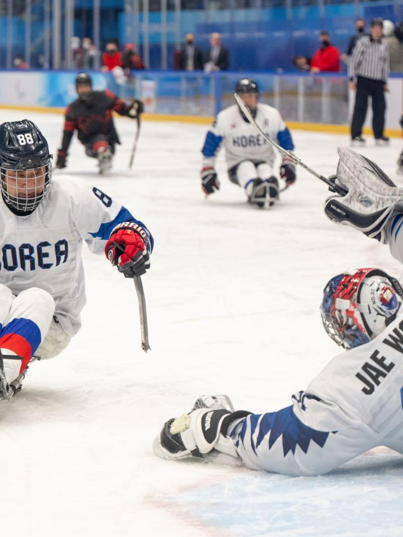 Coach Kim Tae-ho has helped South Korea win their first Paralympic medal at PyeongChang 2018 Games before claiming a fourth place at the Winter Paralympics in Beijing. 