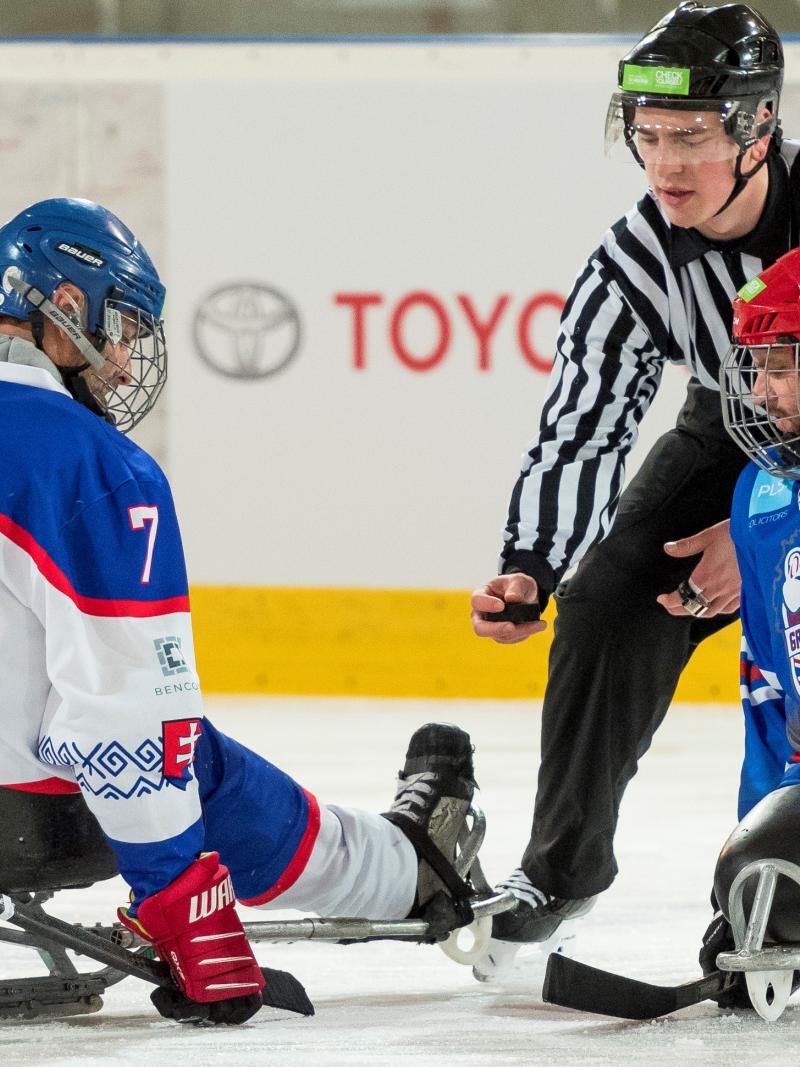 Team Great Britain in action in a B-Pool World Championships game in Berlin in 2019. 