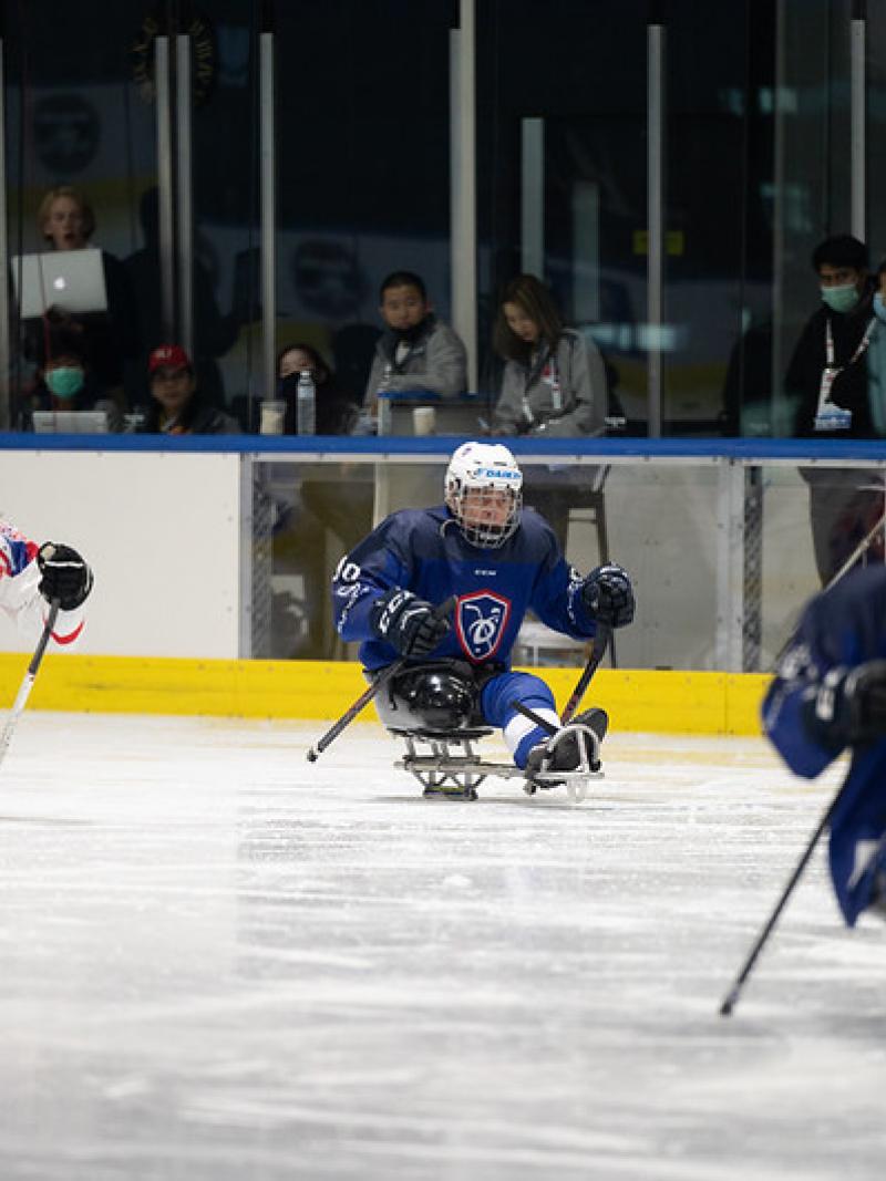 Great Britain outscored their opponents throughout the Bangkok 2022 World Para Ice Hockey C’ships to advance to the B-Pool.