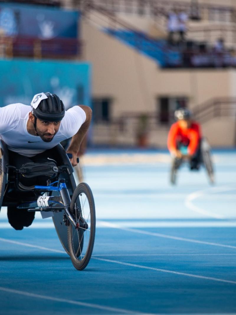 UAE's Paralympic star Mohamed Alhammadi will lead the local charge at the second Grand Prix of the season.   