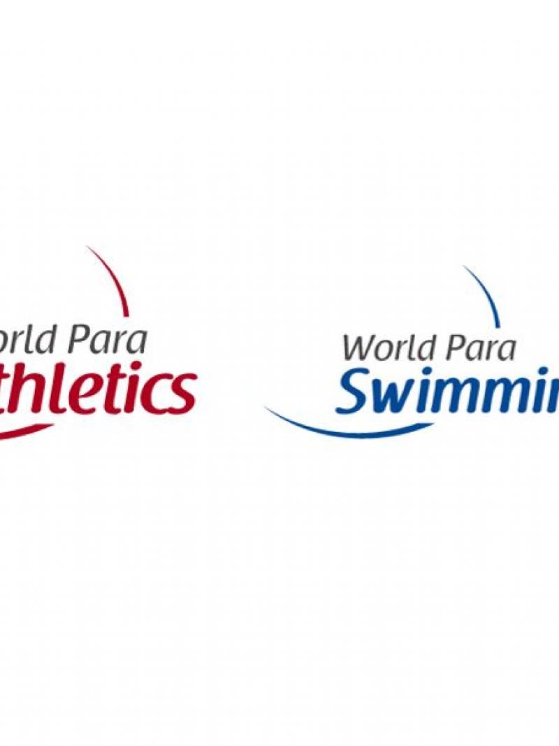 World Para Athletics and World Para Swimming wordmarks