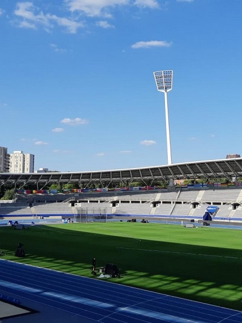 An image of the Charlety Stadium in Paris