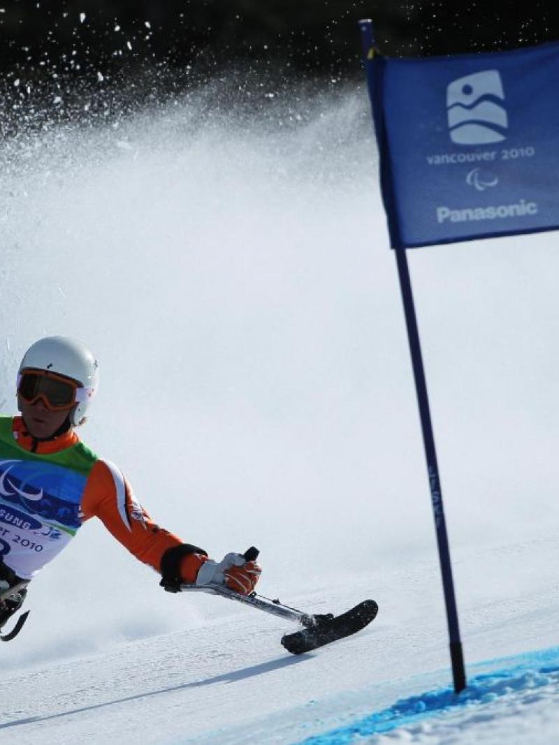 Kees-Jan van der Klooster competing