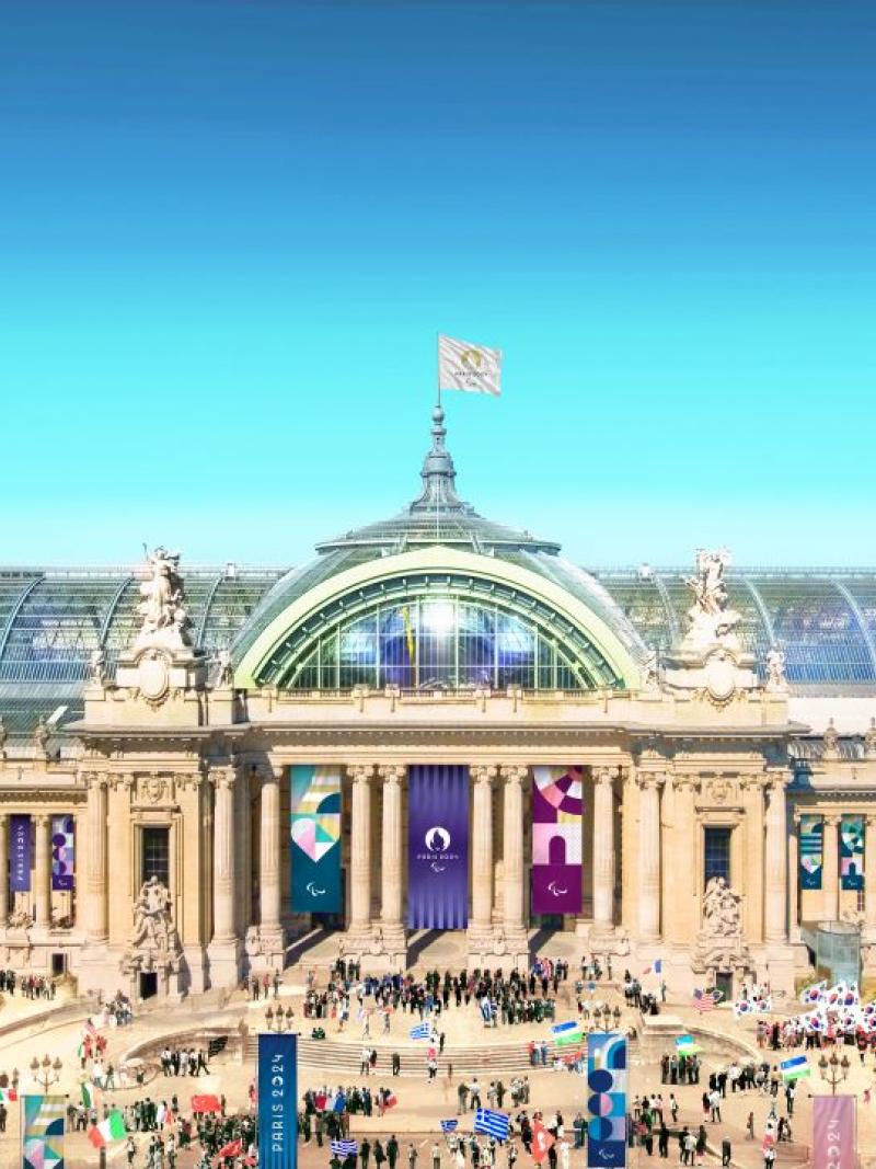 The Grand Palais, one of the venues of the Paris 2024 Paralympic Games.