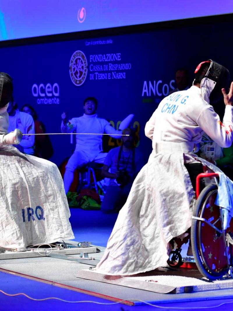 Iraq brought the surprise of the World Championships against China and won the gold.