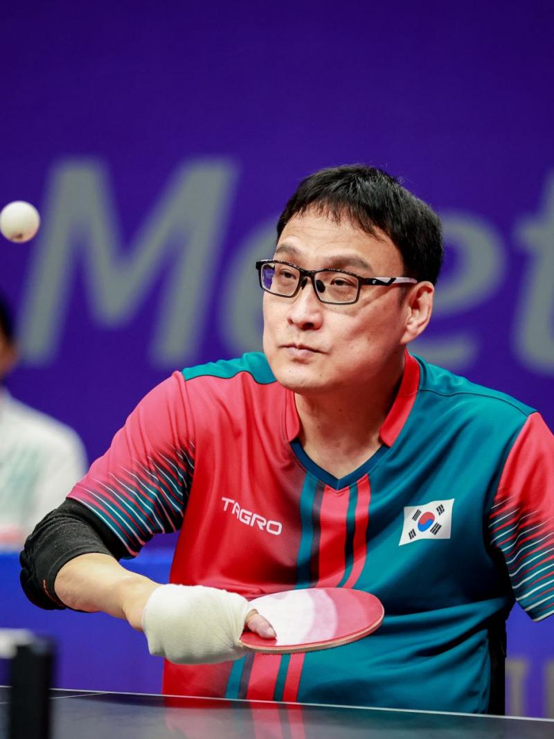 Joo Young Dae, of the Republic of Korea, won a spot in Paris 2024 after winning gold in Asiapn Para Games Class S1