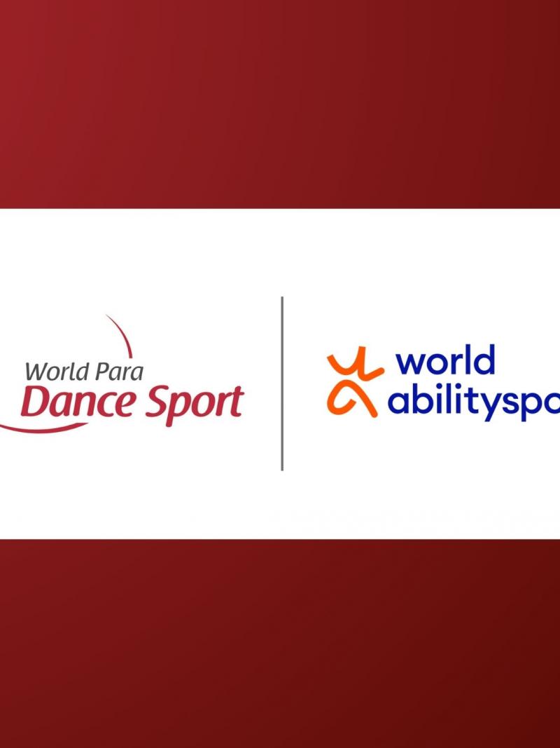 The logos of World Para Dance Sport and World Abilitysport