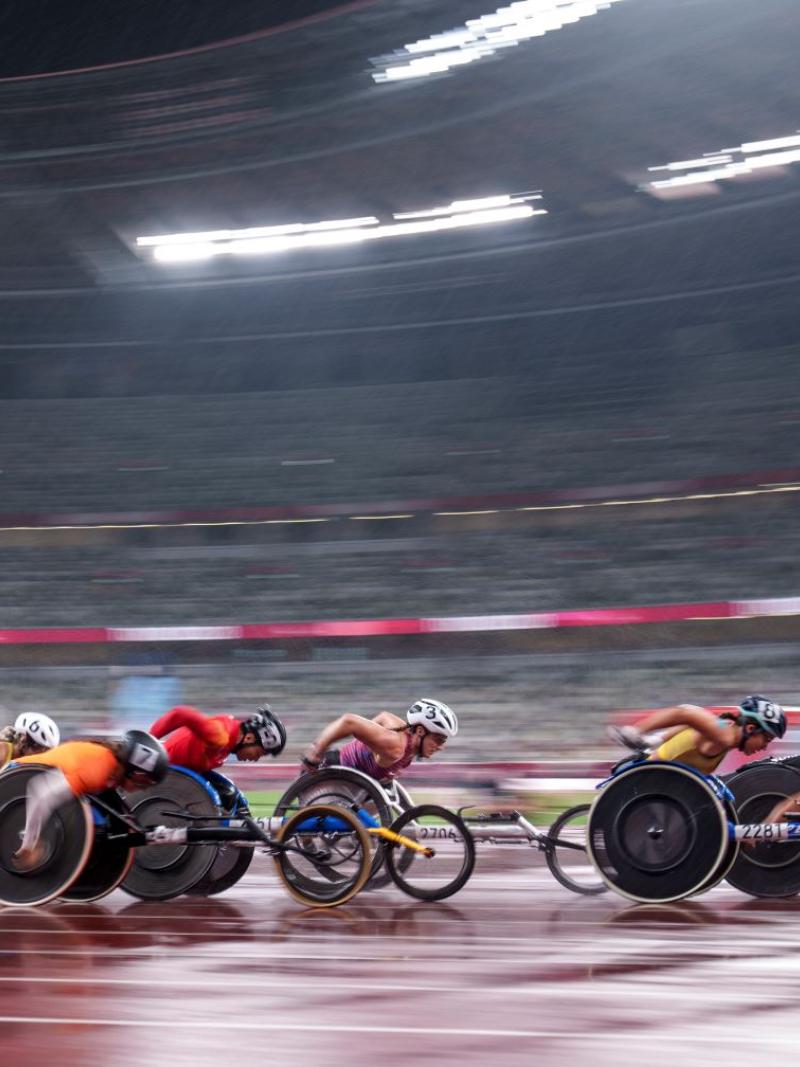 Seven female wheelchair racers compete at Tokyo 2020