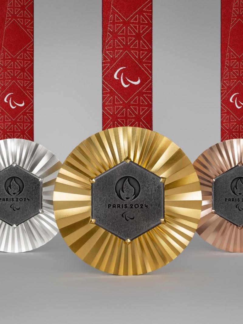 Medals from the Paris 2024 Paralympics