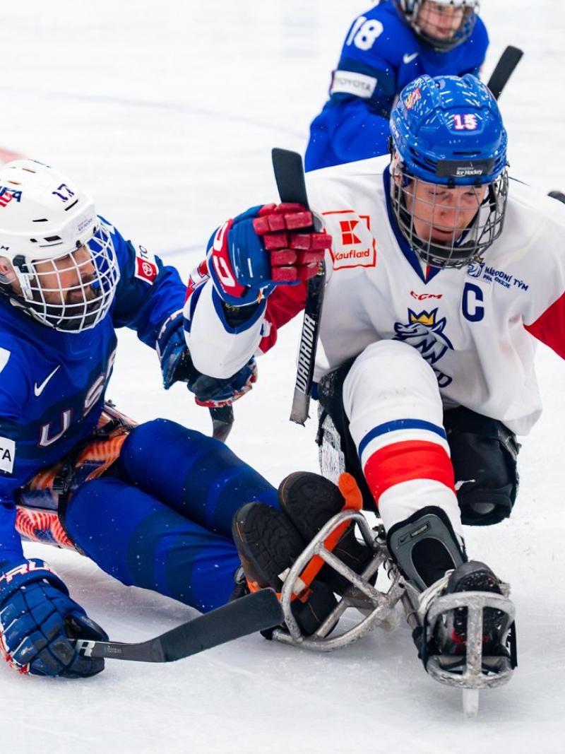 Players compete in a game