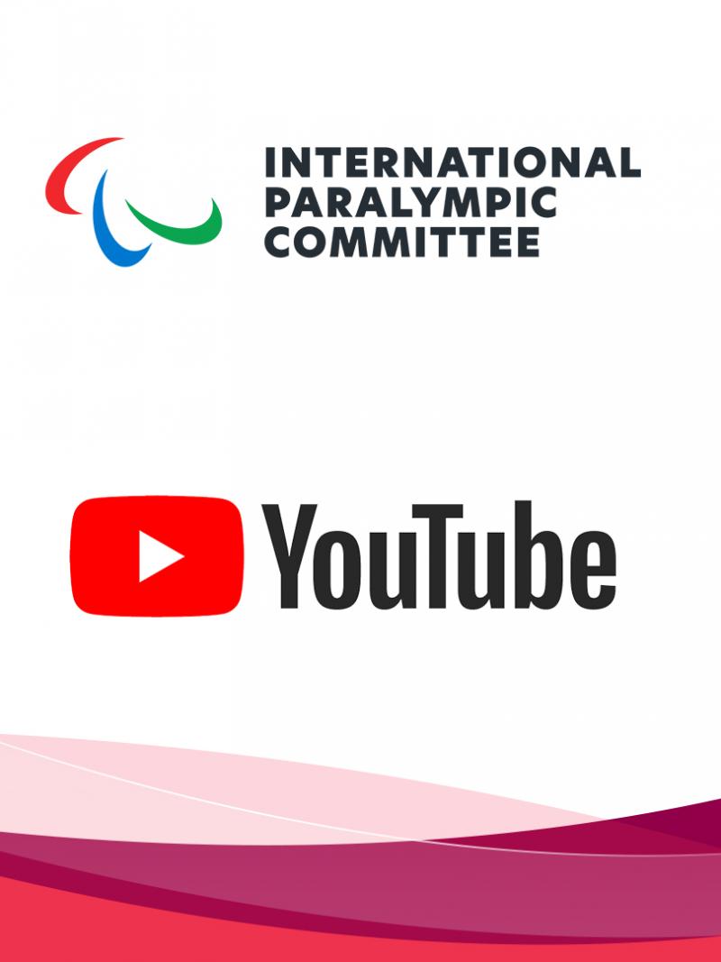 Image shows logos of IPC and YouTube