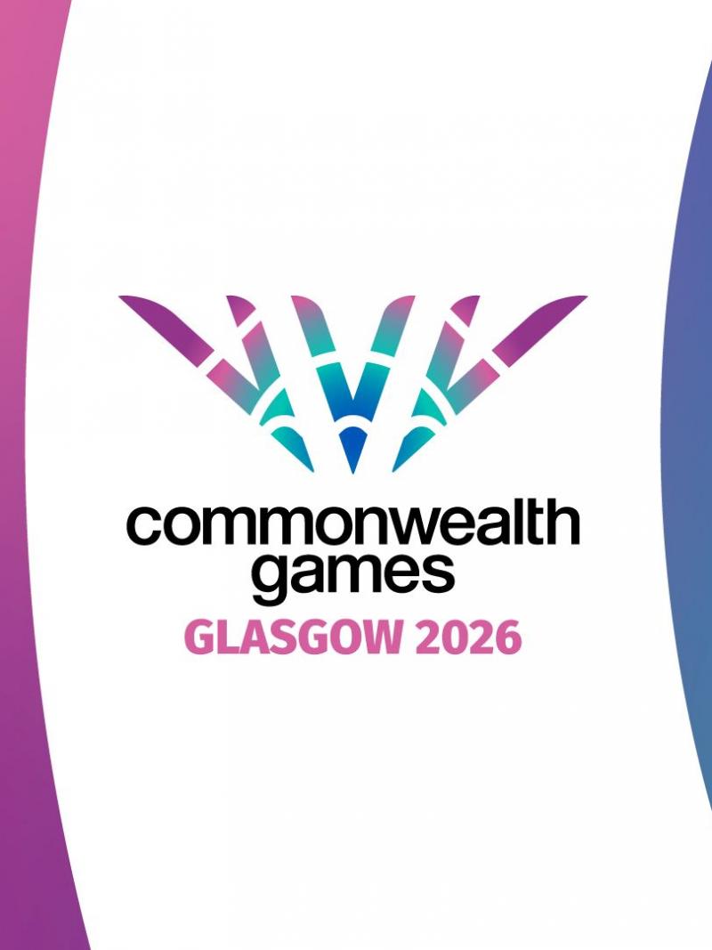 The logo of the Commonwealth Games Glasgow 2026
