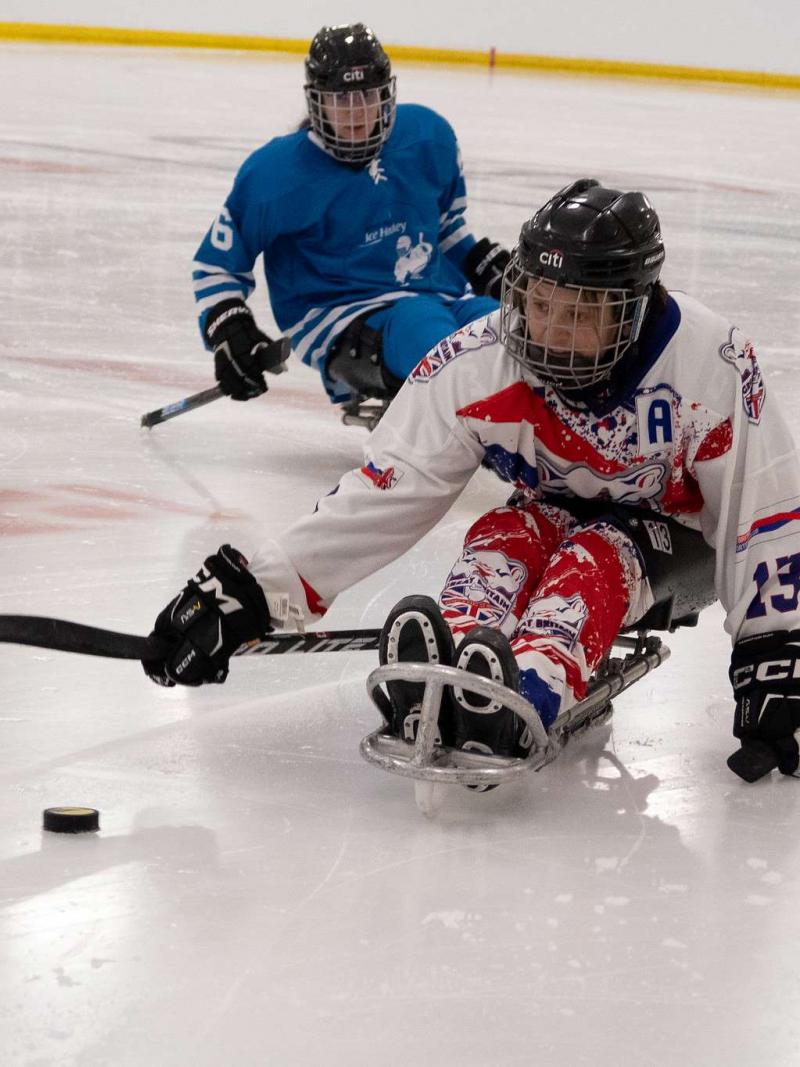 Players in action