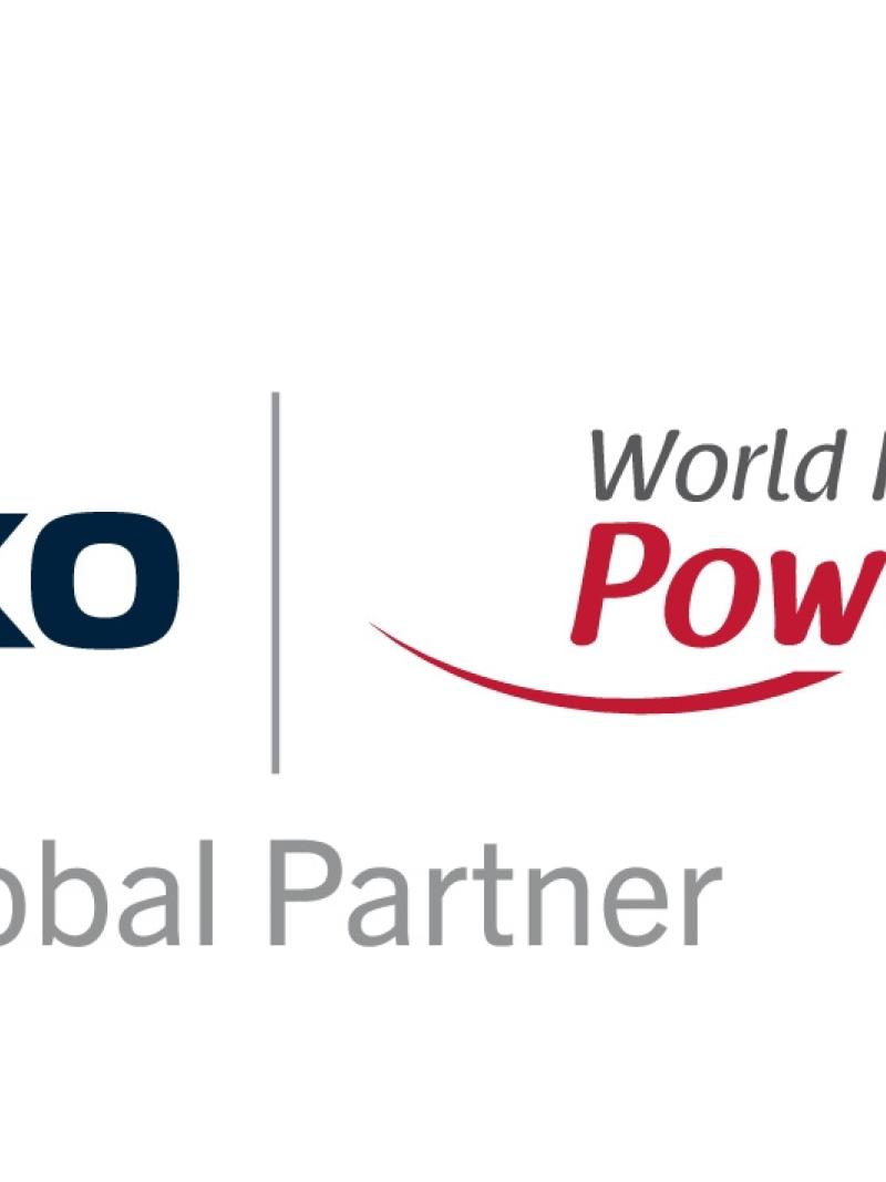 The logos of Eleiko and World Para Powerlifting