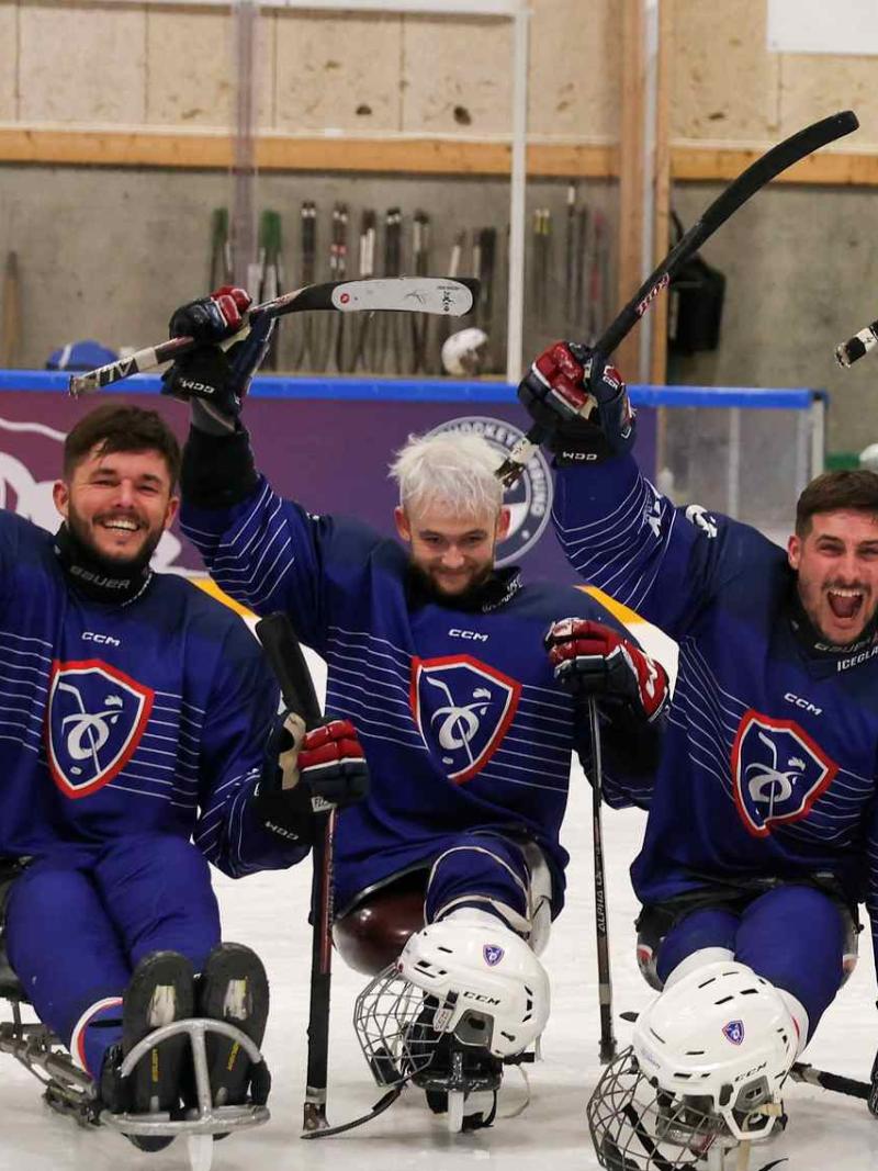 Players celebrate in joy