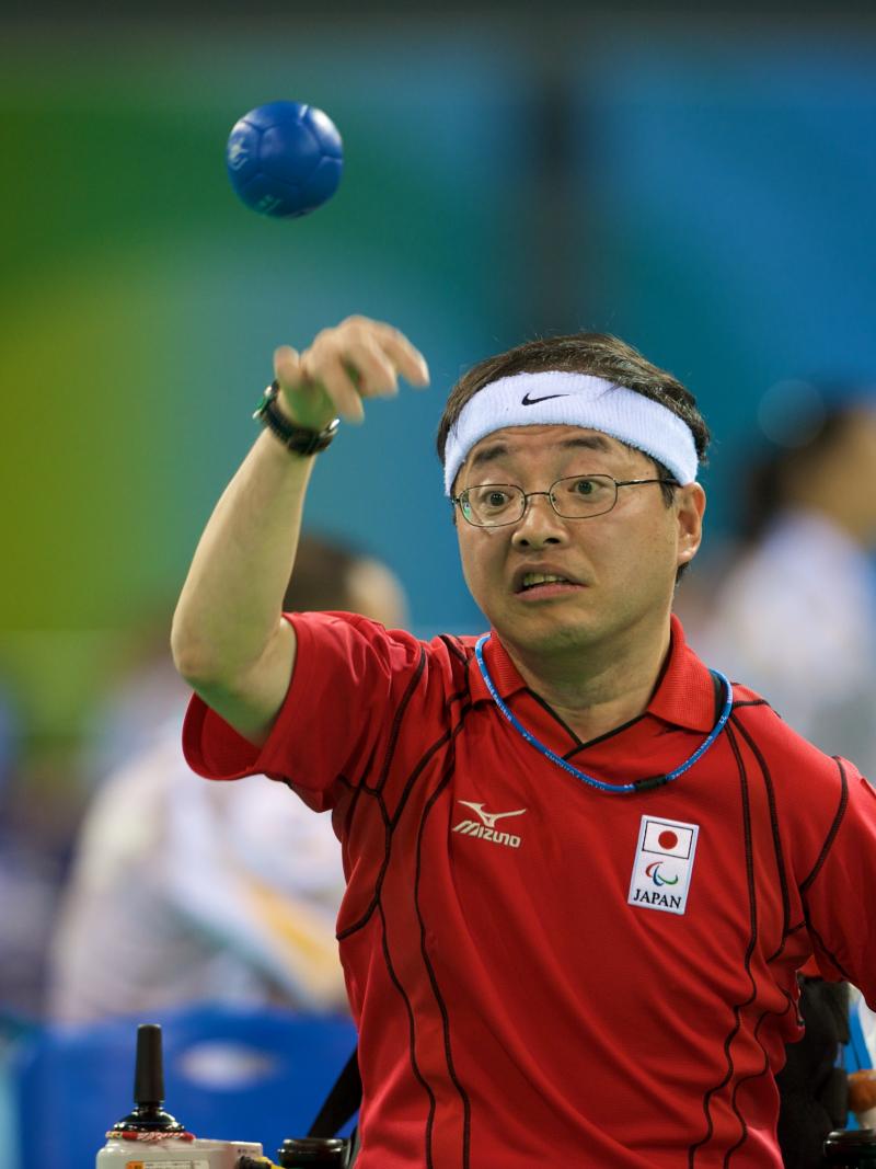 Japanese Boccia Player