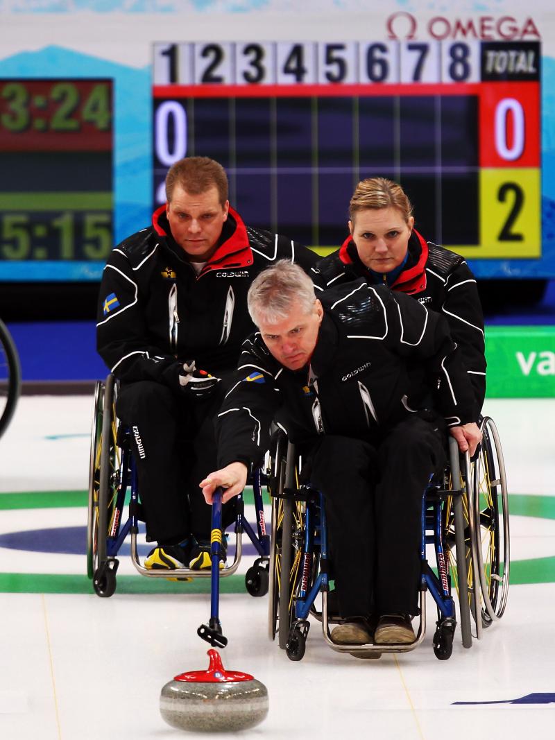 Jalle Jungnell - Sweden Wheelchair Curling Team