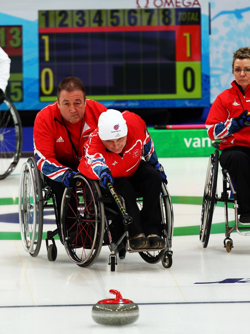 Wheelchair Curling Great Britain Team