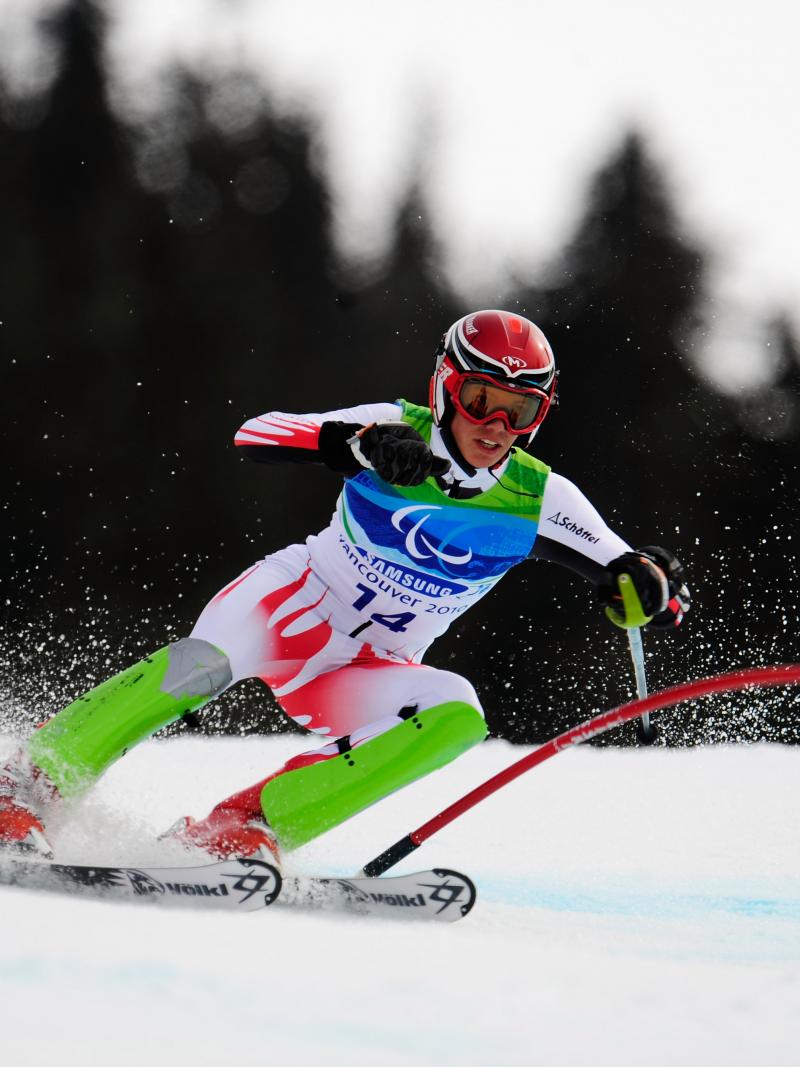 Markus Salcher competing
