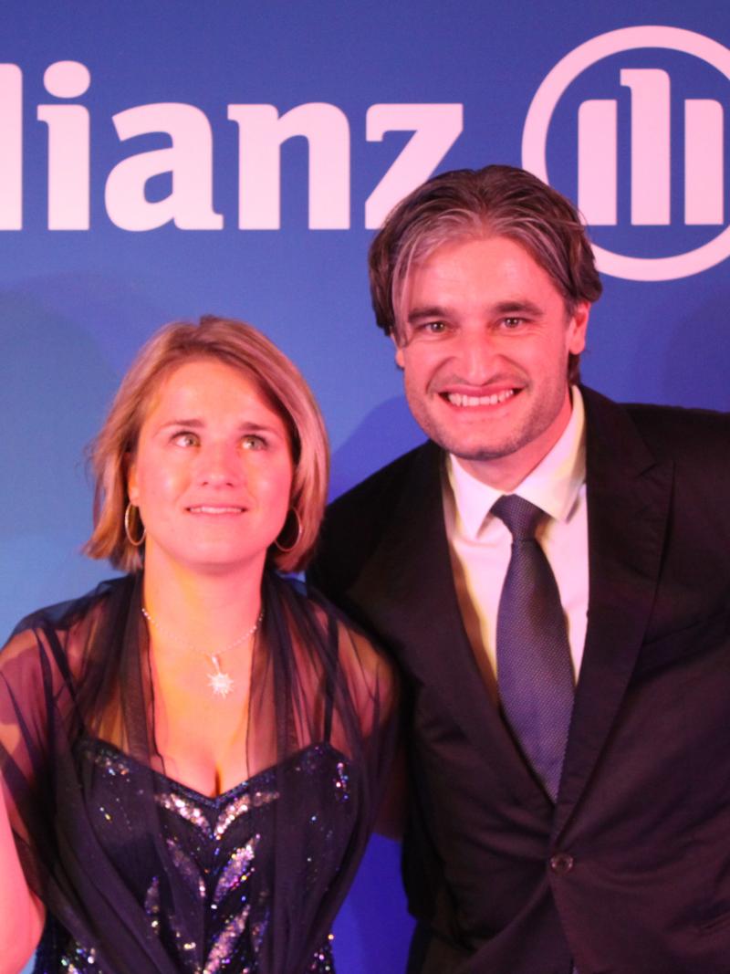 Verena Bentele and Gerd Schoenfelder 2011 Paralympic Sport Awards