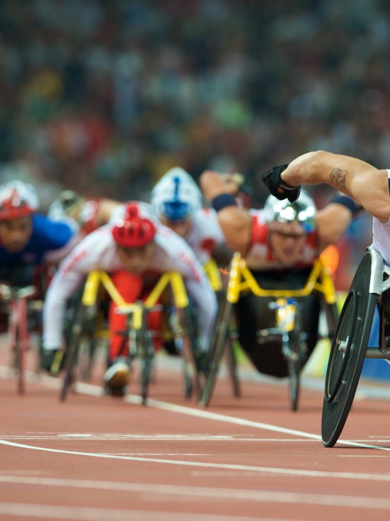 Great Britain's David Weir in Beijing