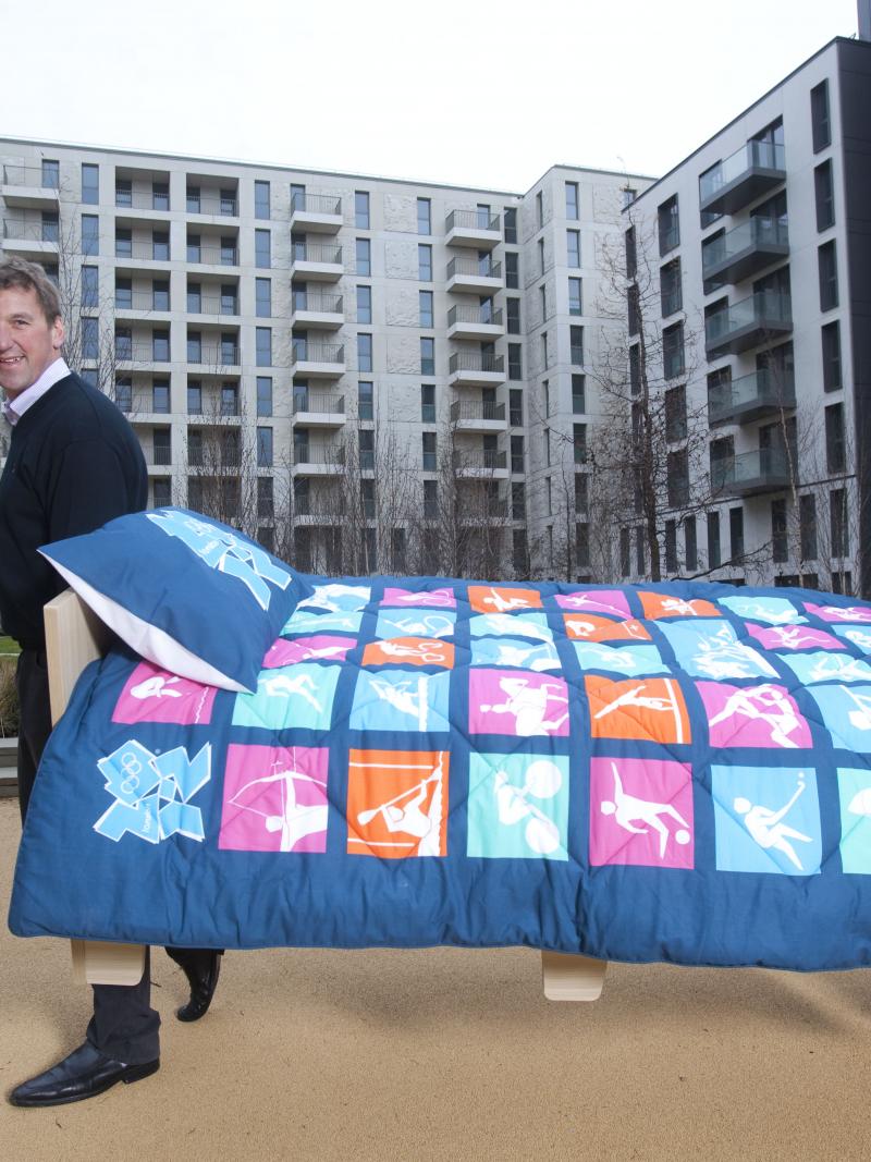 London 2012 begins 'bedding in' at Olympic Village 6 months ahead of the Games