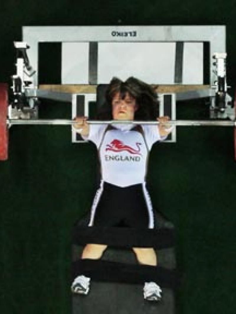 Zoe Newson at the 19th Commonwealth Games
