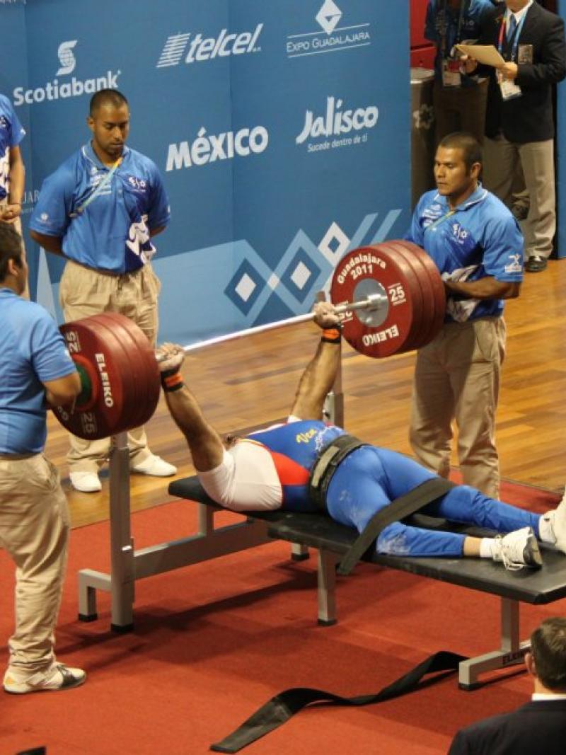 Powerlifting at the Parapans