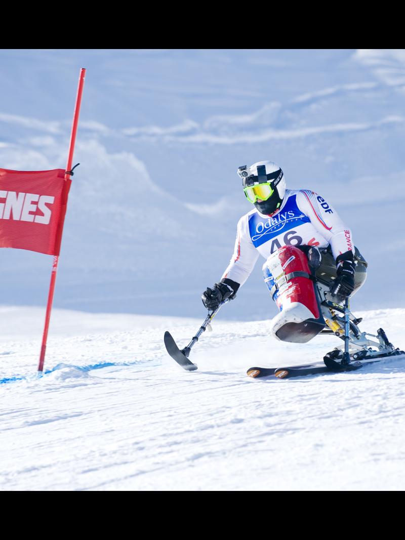 IPC Alpine Skiing Europa Cup in Tignes France