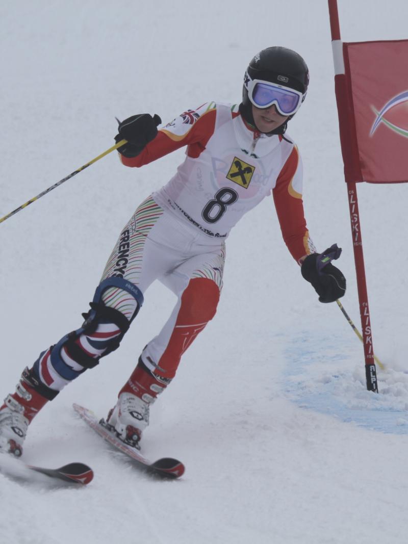 Great Britain's Heather Mills debuted in the 2011-12 ski season