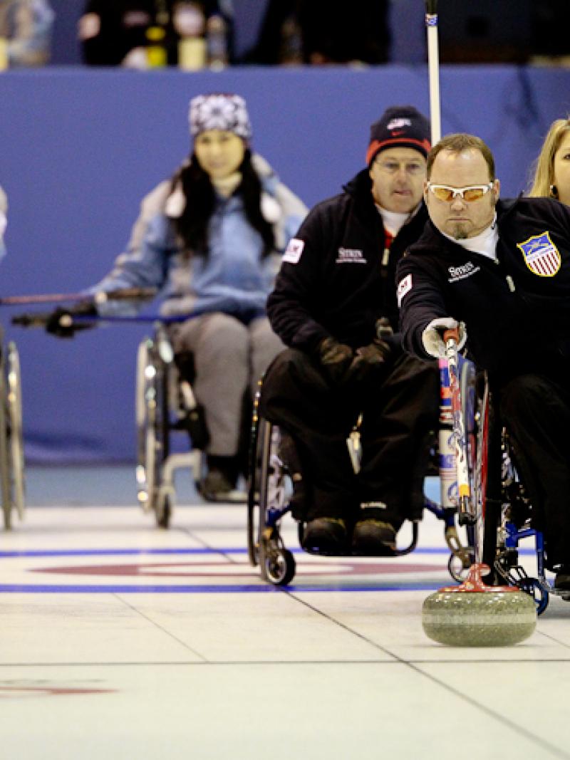 Wheelchair Curling Worlds 2012 - Team USA