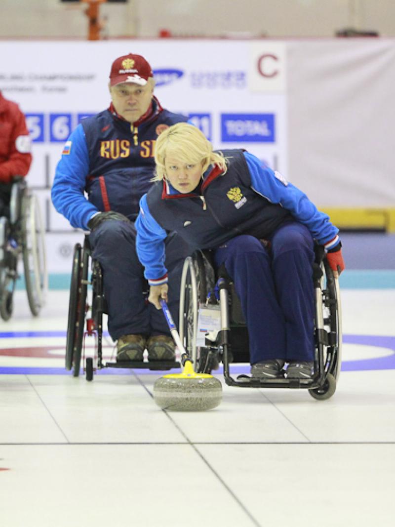 Wheelchair Curling Worlds - Team Russia