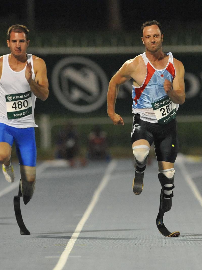 Arnu Fourie and Oscar Pistorius