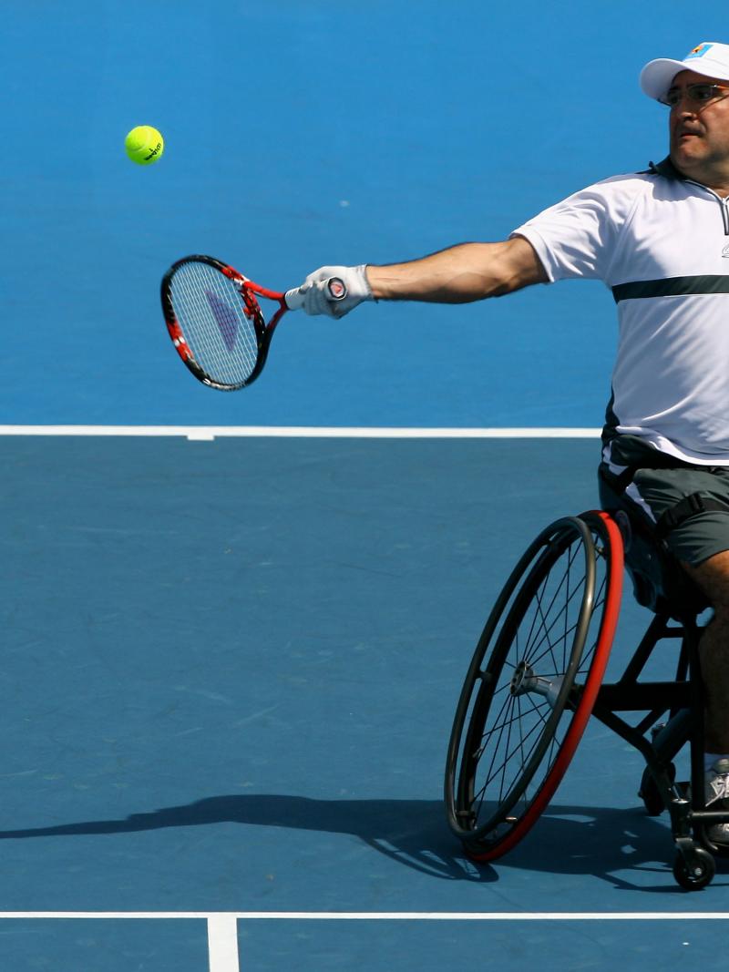 French Wheelchair Tennis player Stephane Houdet