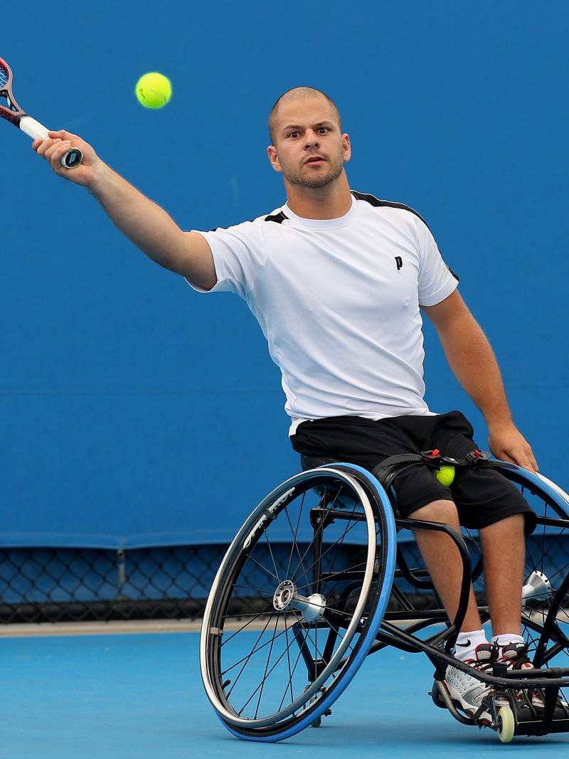 Swedish Wheelchair Tennis Player Stefan Olsson