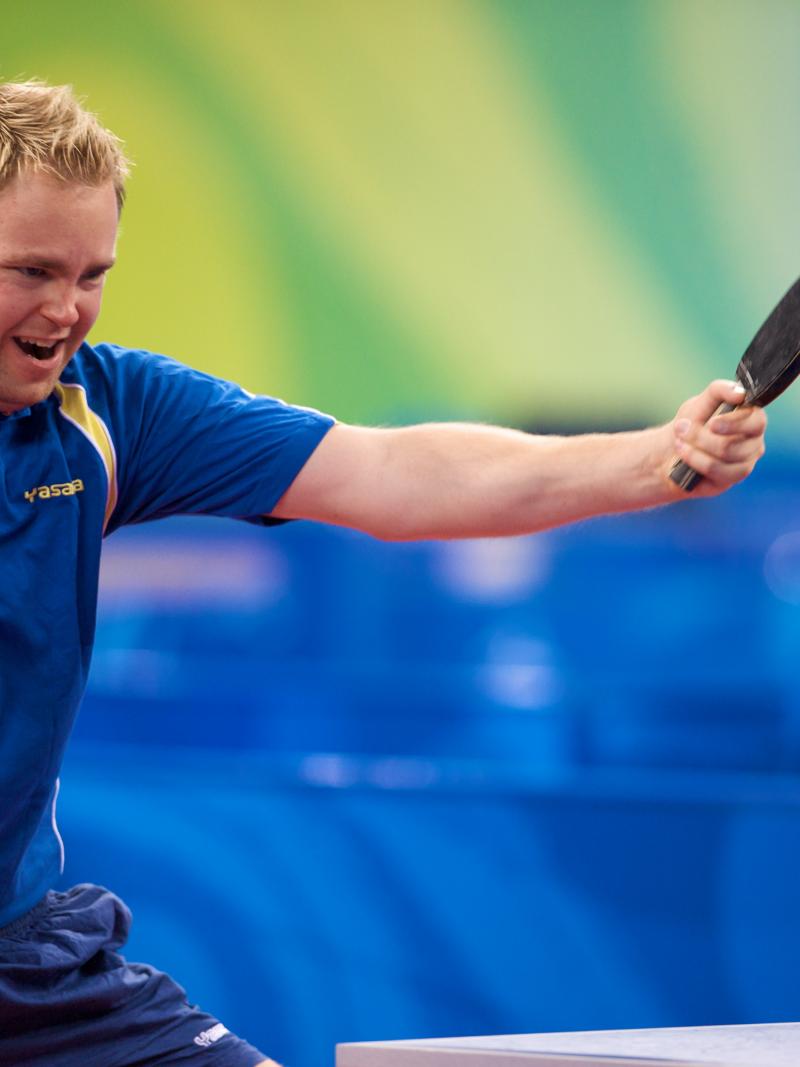 Swedish Table Tennis player Fredrik Andersson