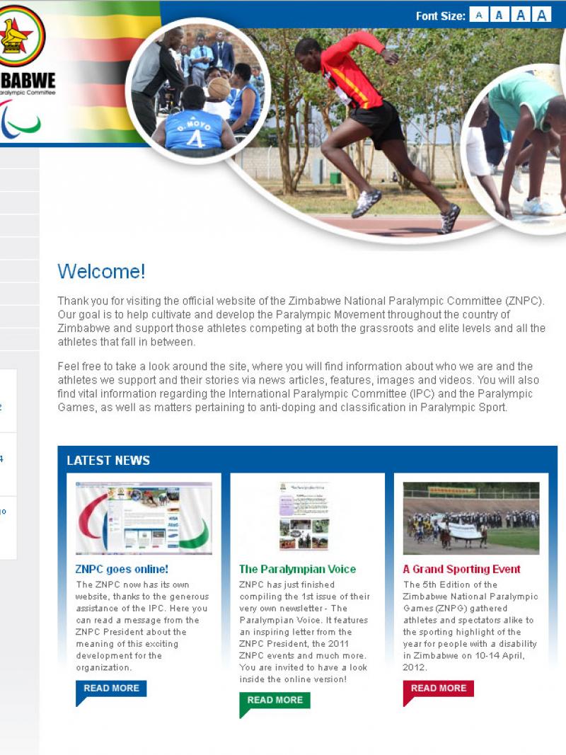 Zimbabwe NPC Website