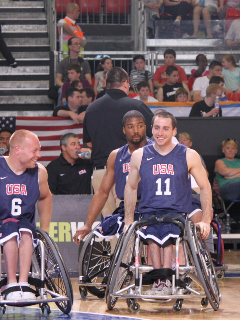 USA men's Wheelchair Basketball