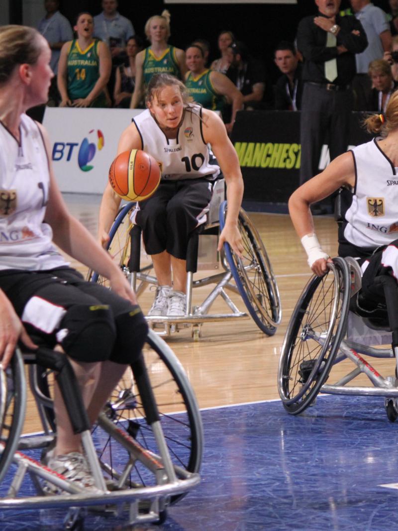 Germany's women's wheelchair basketball team