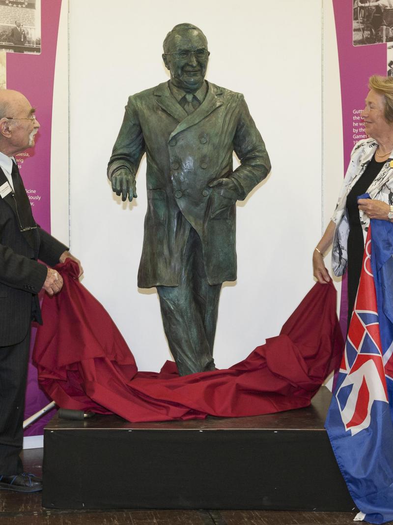 Unveiling of Ludwig Guttmann statue