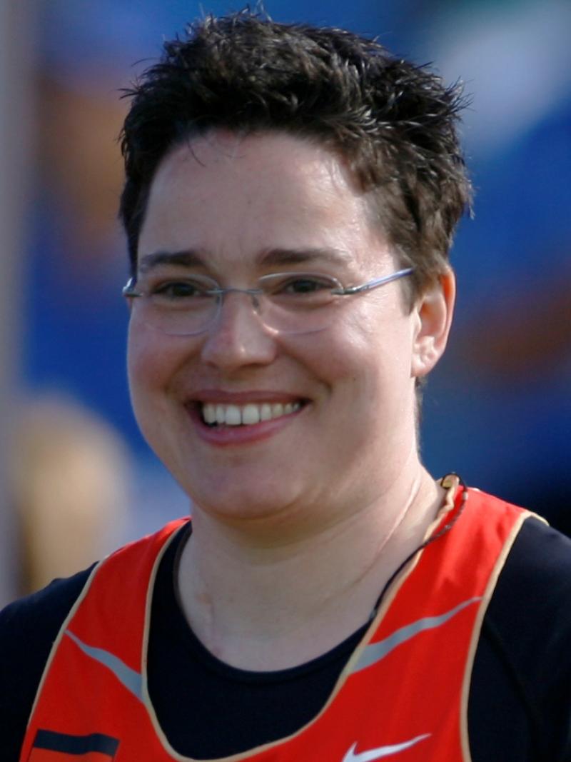 Birgit Kober, German throwing athlete.