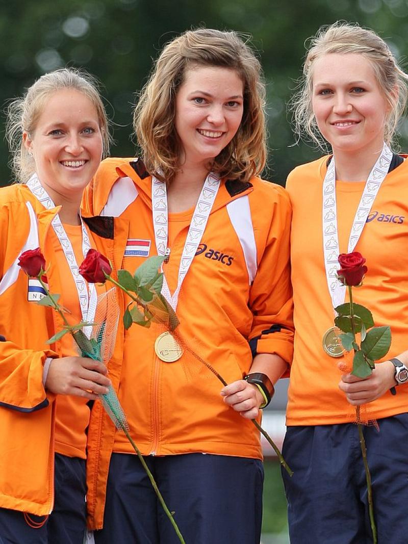 Dutch Trio women's 100m T43/44