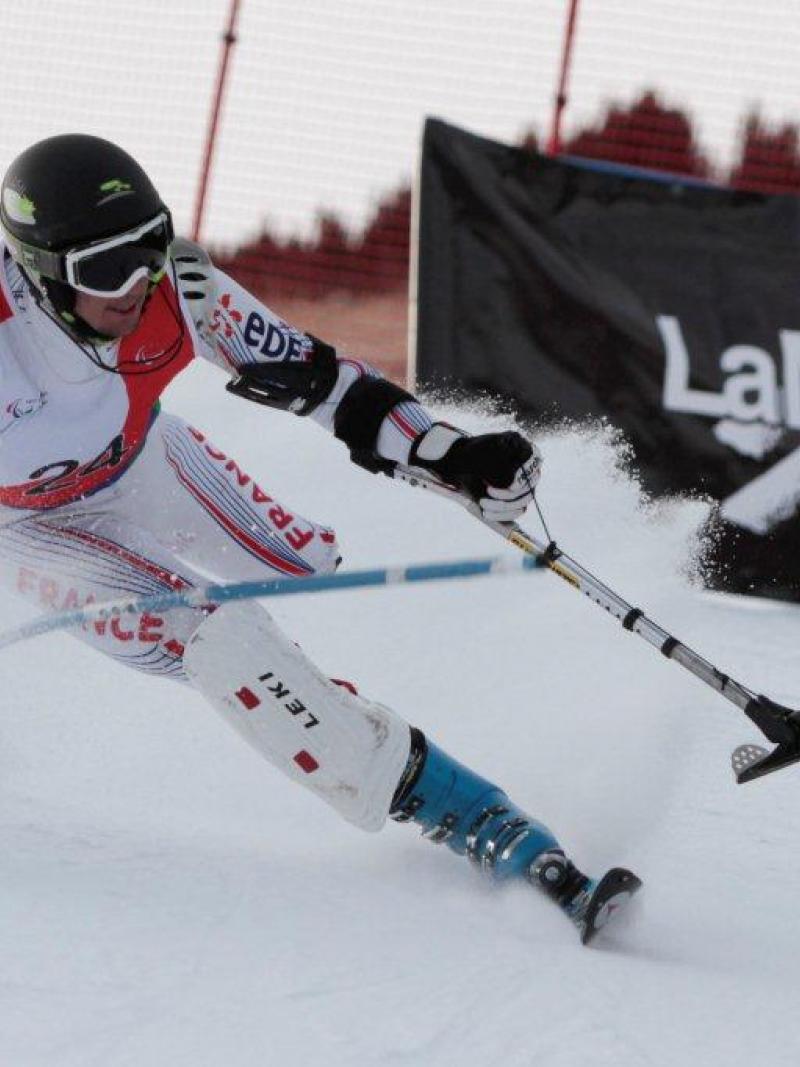 French skier at La Molina