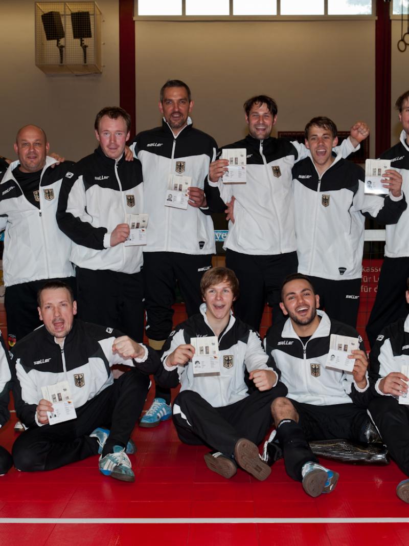 German Sitting Volleyball team