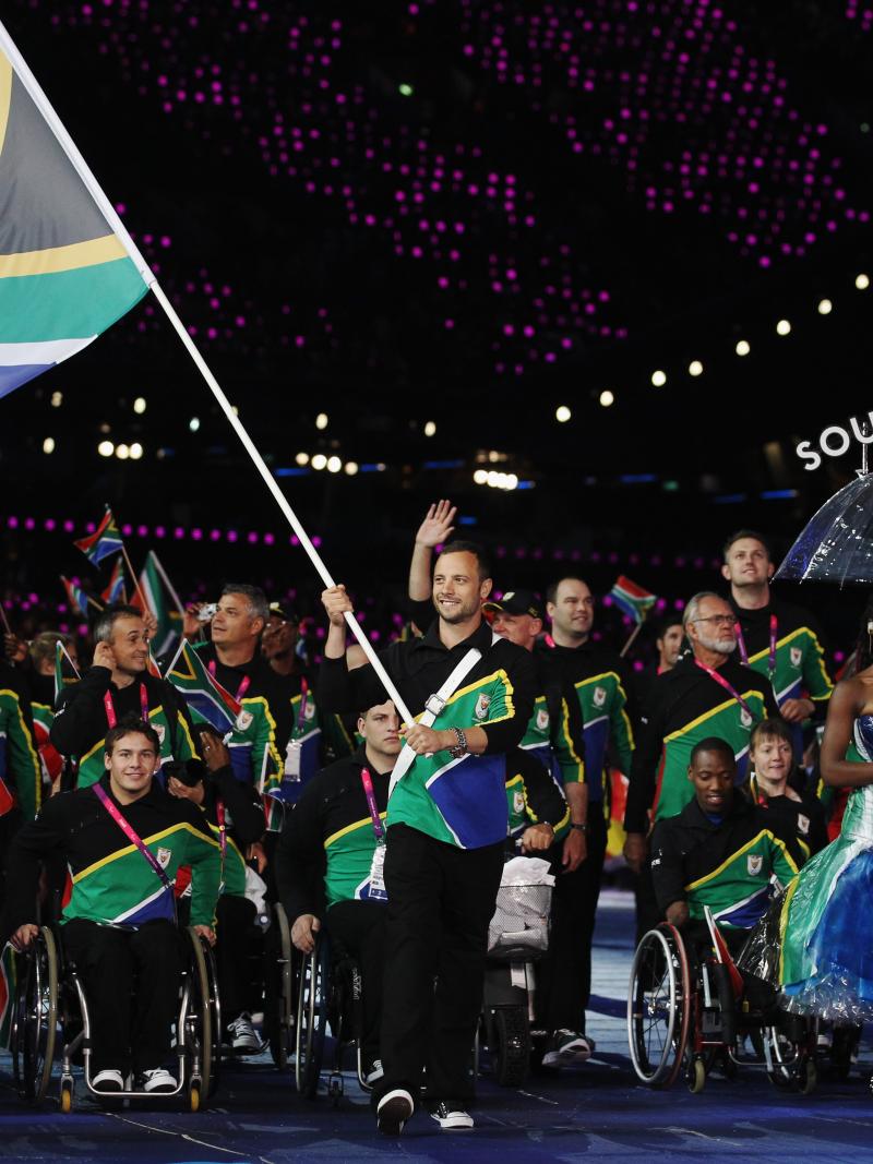Oscar Pistorius Opening Ceremony