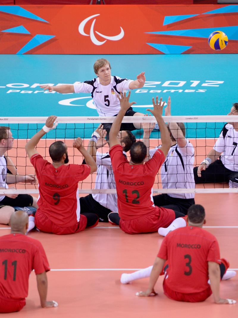 Sitting volleyball