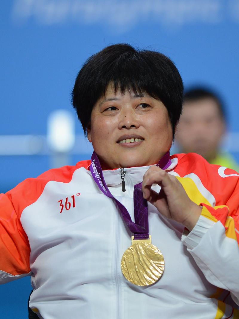  Tzu-Hui Lin wins gold at London 2012