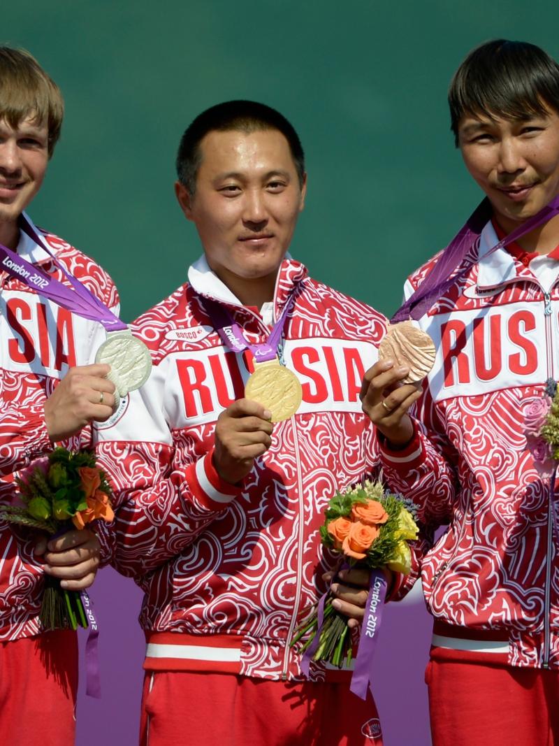 Russian trio clinch archery gold medals